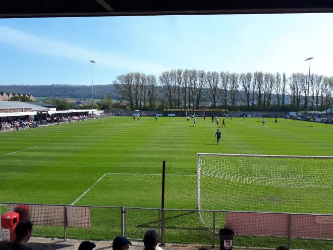 View from North Stand